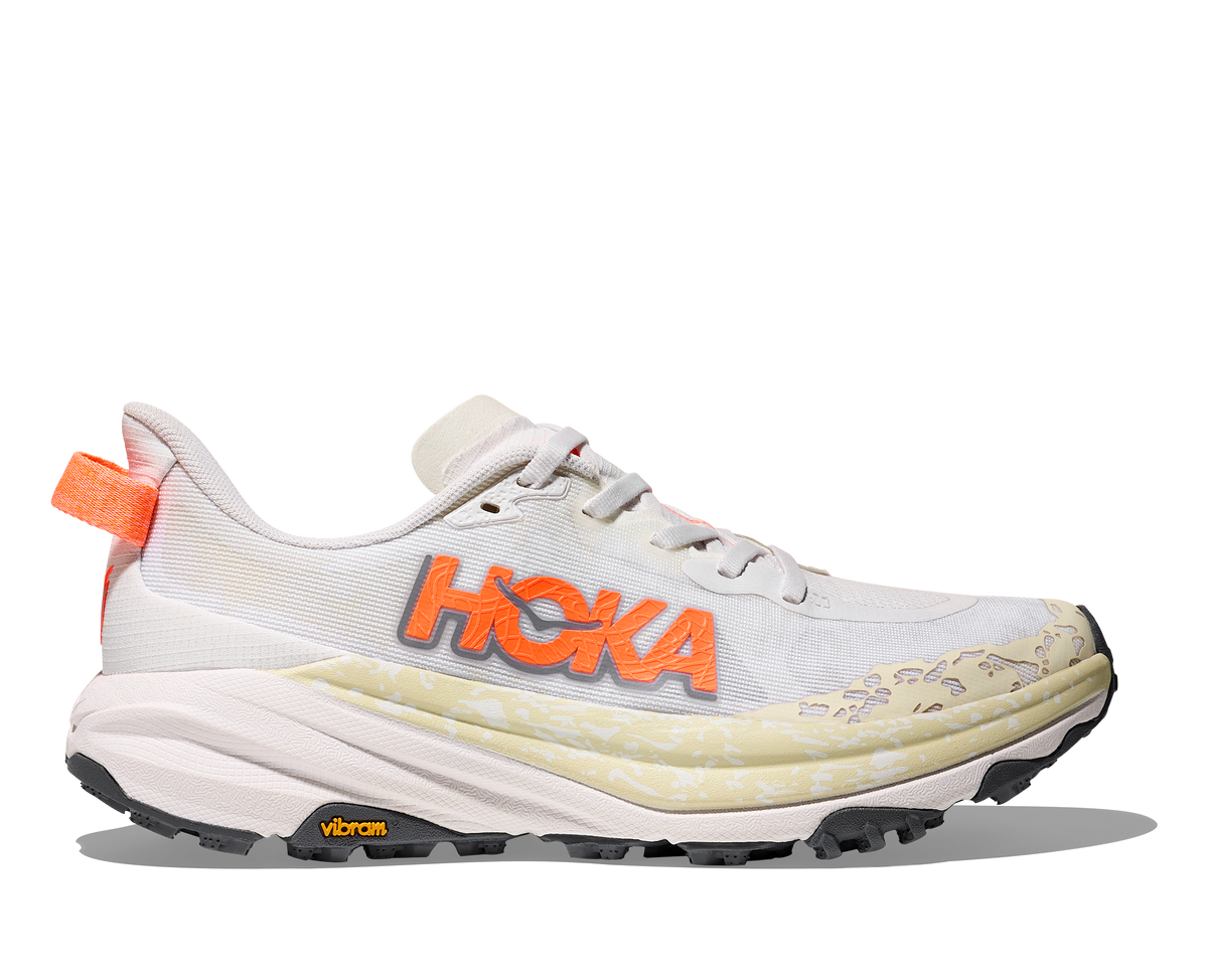 Women's Speedgoat 6 (WNG - White/Neon Tangerine)