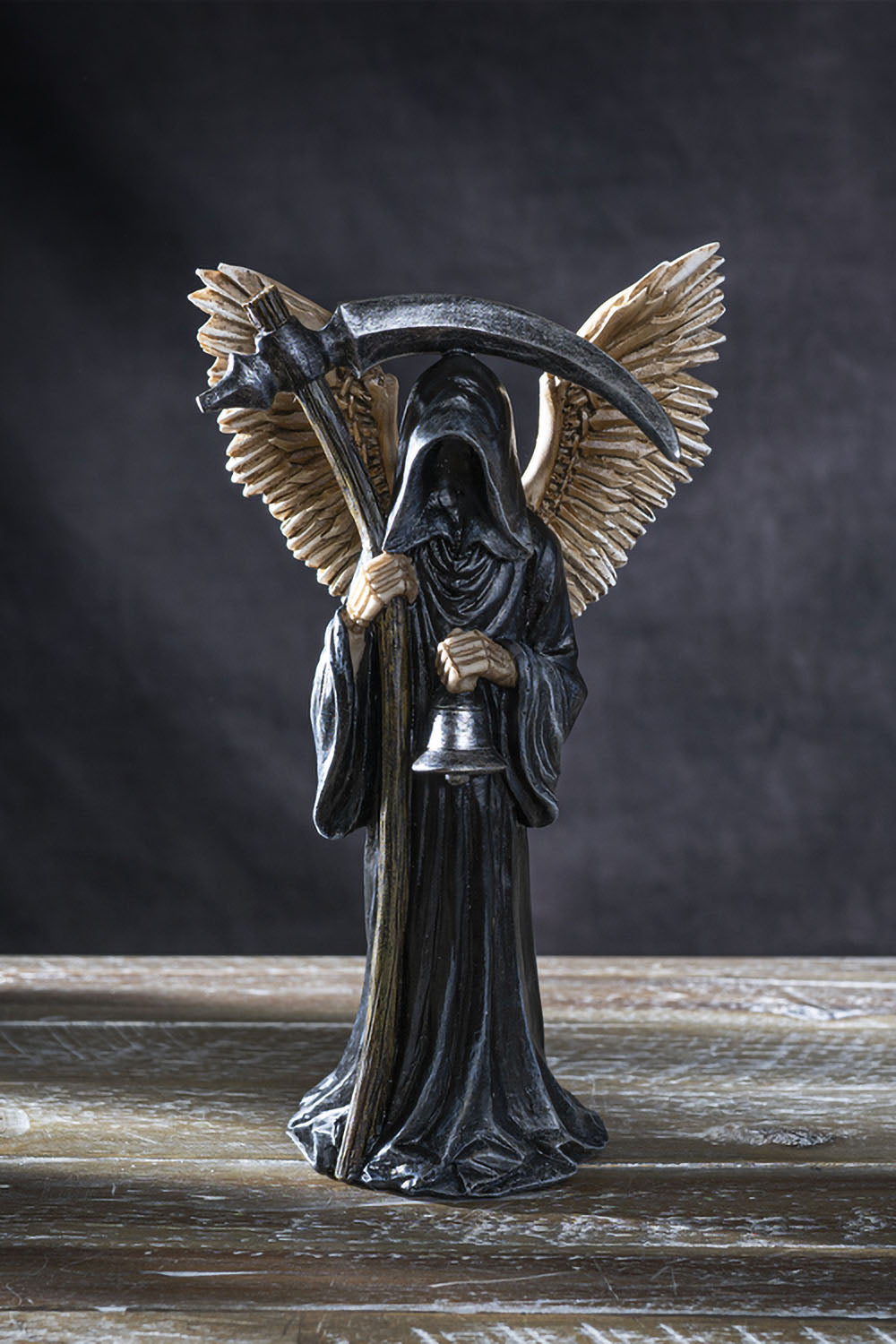 Winged Grim Reaper Statue