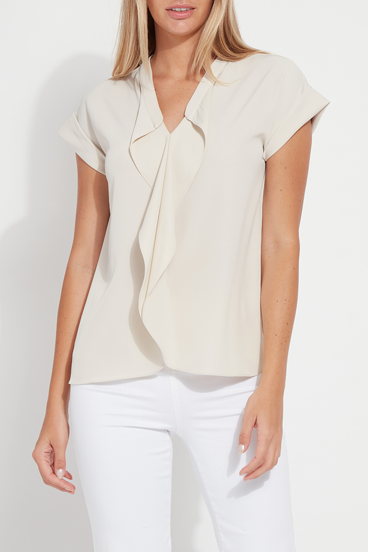 Aurelia Flowy Stretch Woven Top
