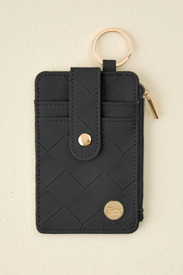 Woven Keychain Wallet