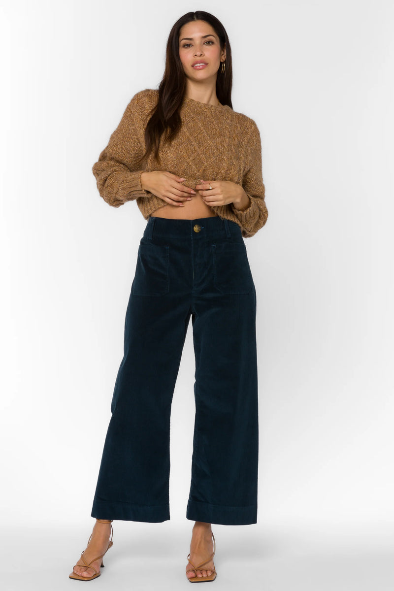 Alyx Wide Leg Crop Corduroy