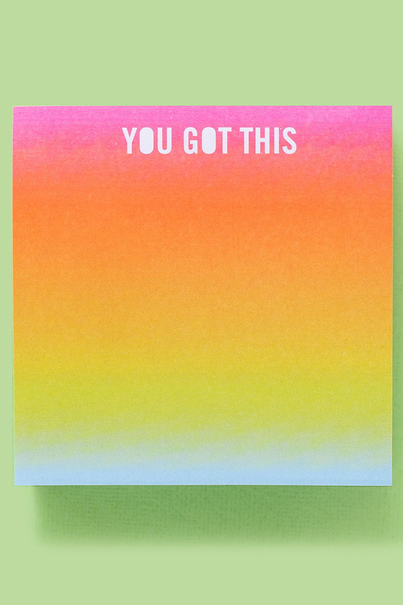 "You Got This" Sticky Notes Pad 300 Sheets
