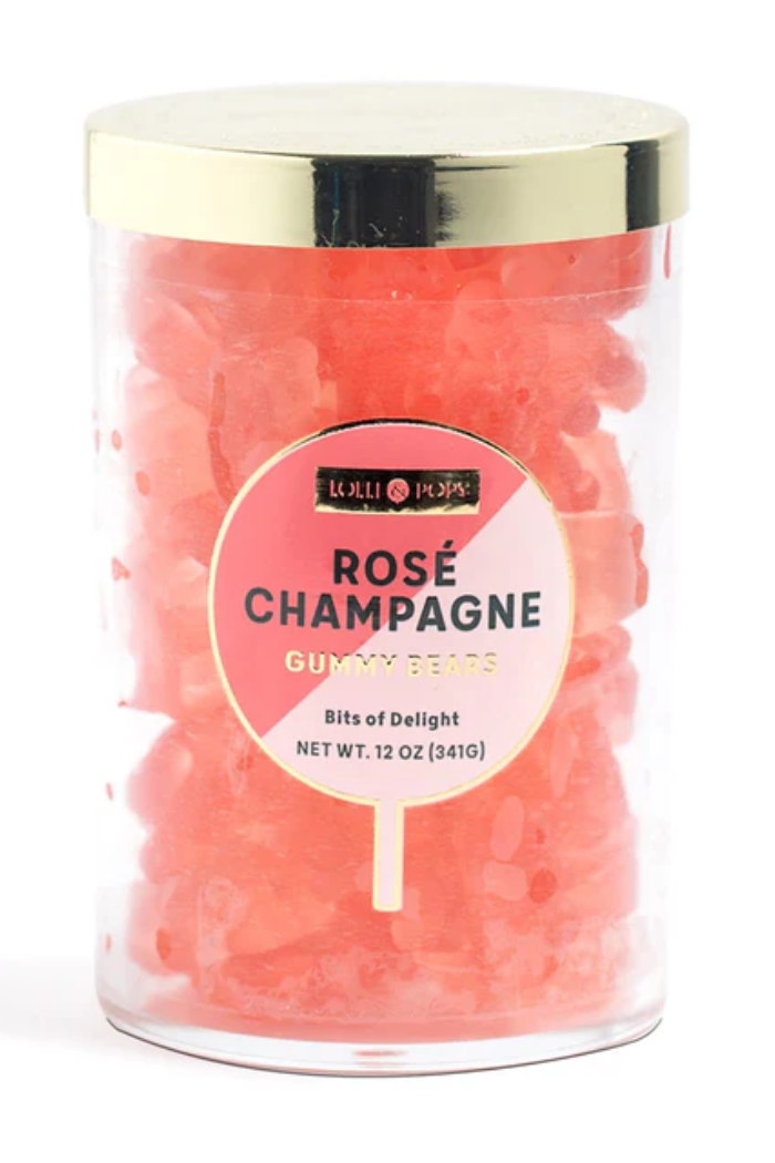 Rose Champagne Gummy Tube