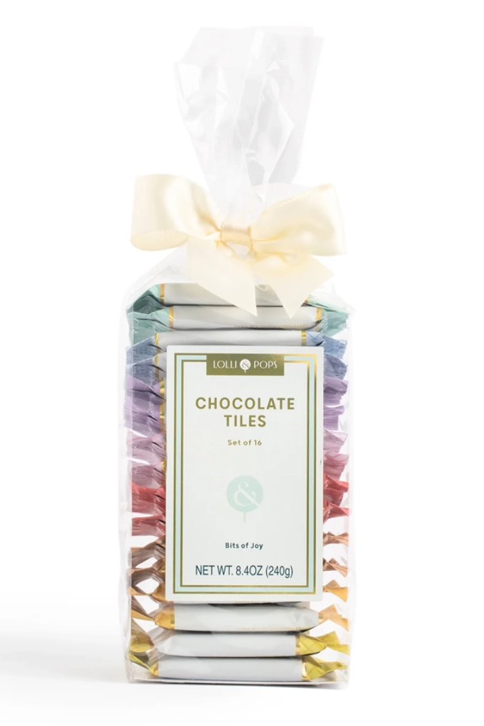 16 Piece Chocolate Tile Bag