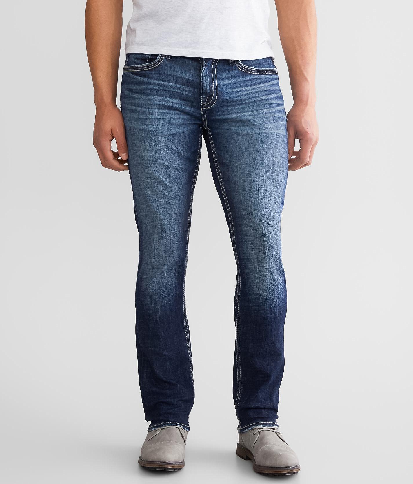 BKE Alec Straight Stretch Jean - Men's Jeans in Stardust