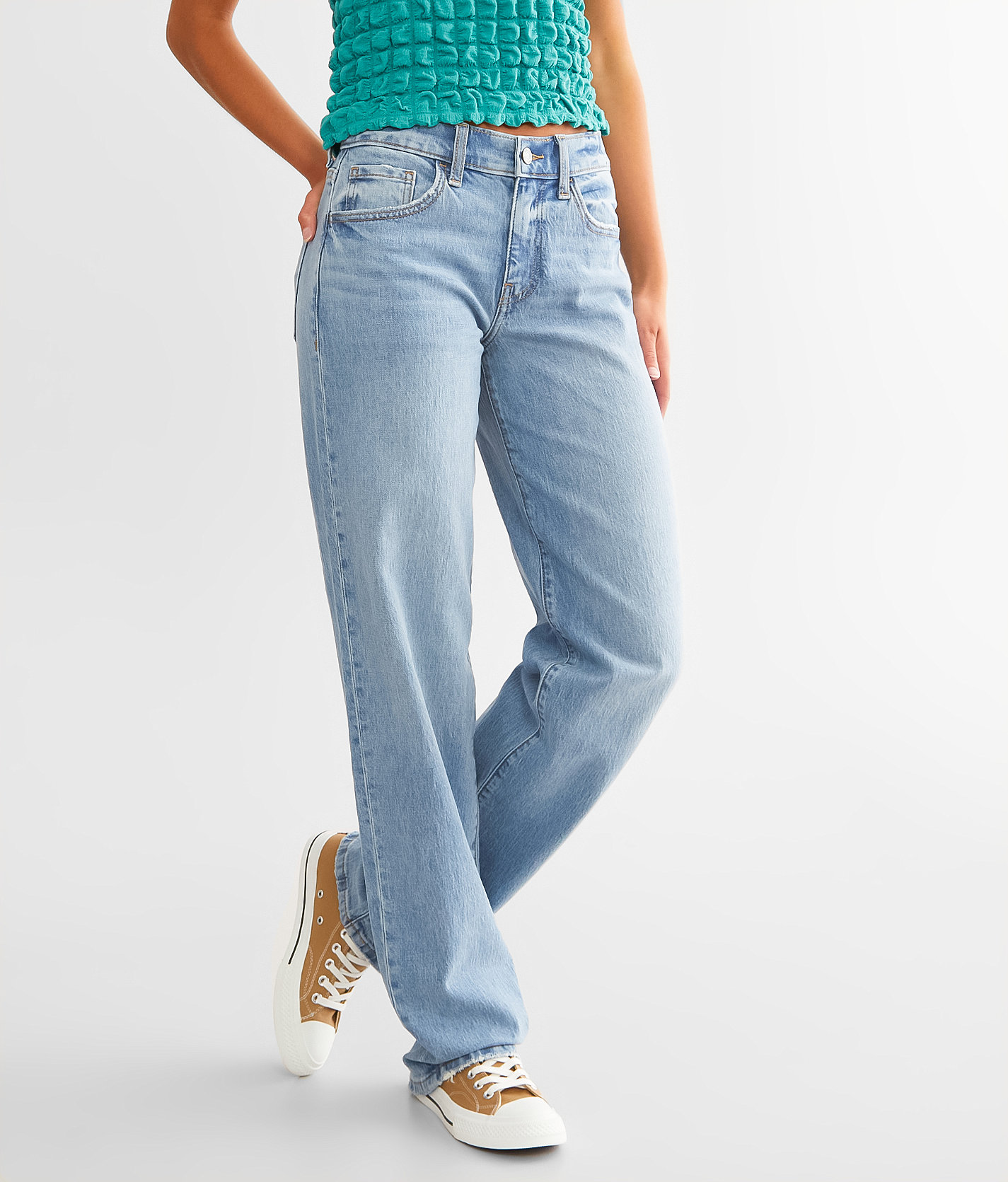 Willow & Root The Mid Waist Stretch Jean - Women's Jeans in Ambretta