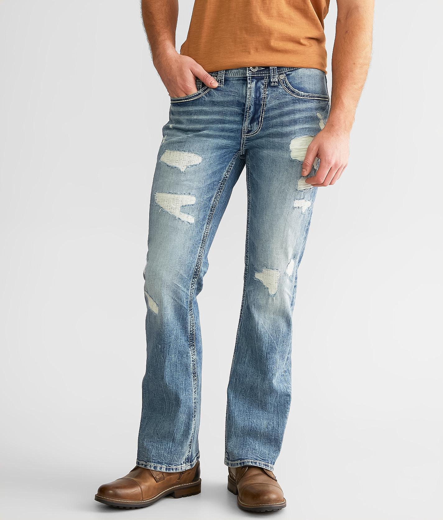 Salvage Havoc Slim Boot Stretch Jean - Men's Jeans in Vinton