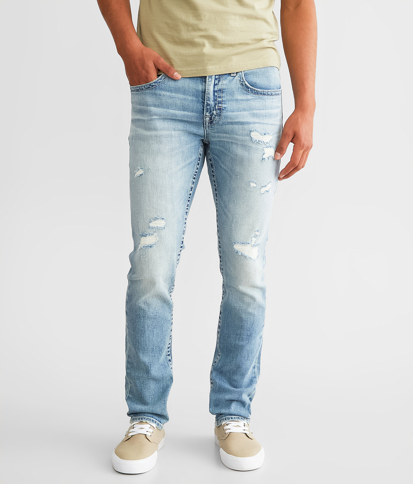 BKE Alec Skinny Stretch Jean - Men's Jeans in Fish