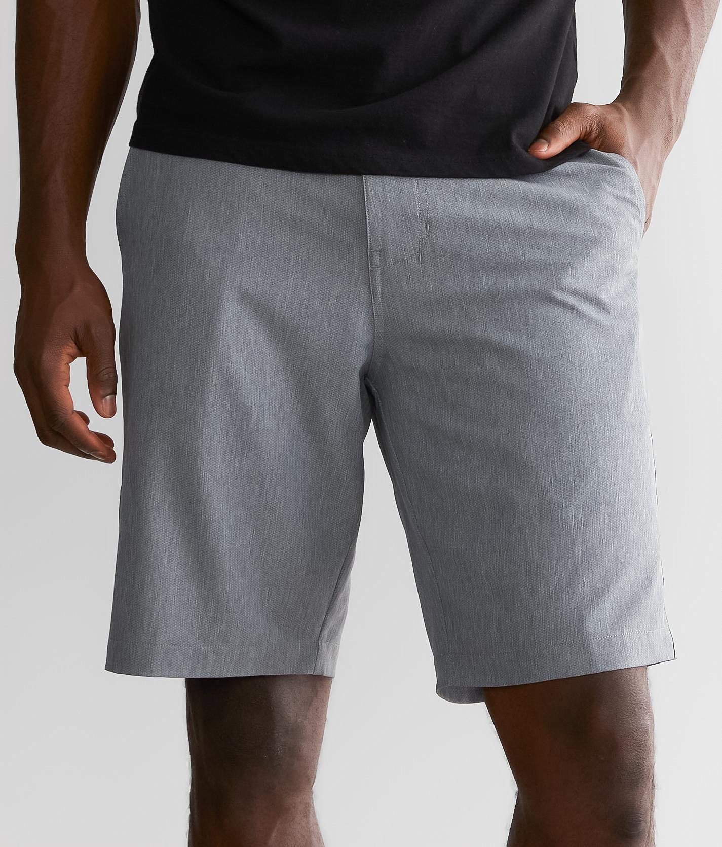 BKE Arik Hybrid Stretch Walkshort - Men's Shorts in Obsidian