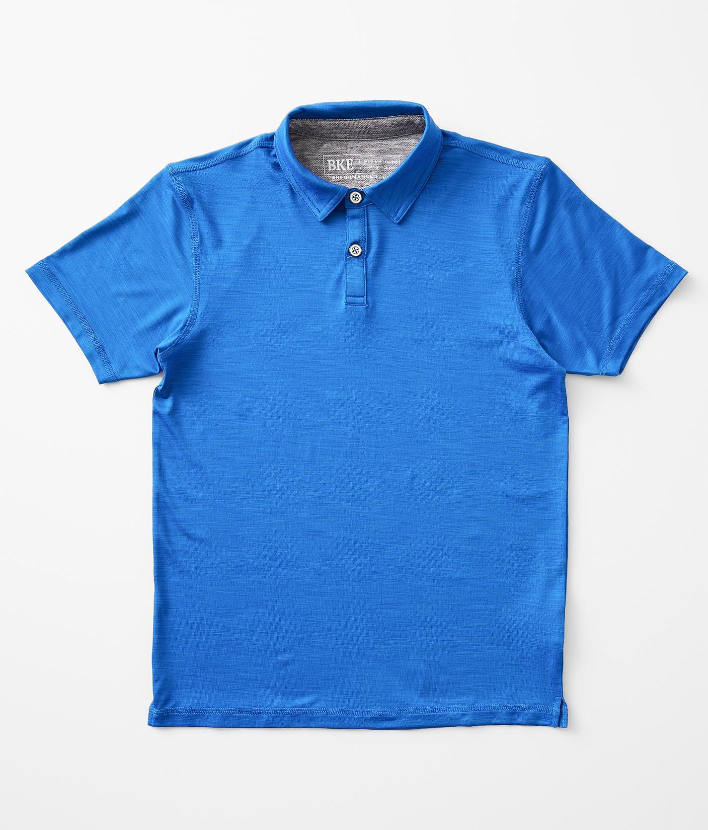 Boys - BKE Robbo Performance Polo - Boy's Polos in Colbalt Blue