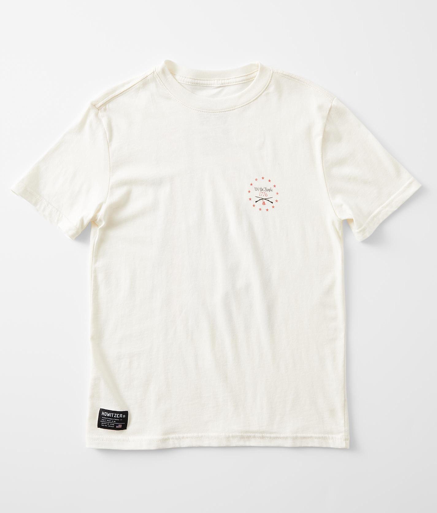 Boys - Howitzer Family T-Shirt - Boy's T-Shirts in Antique White