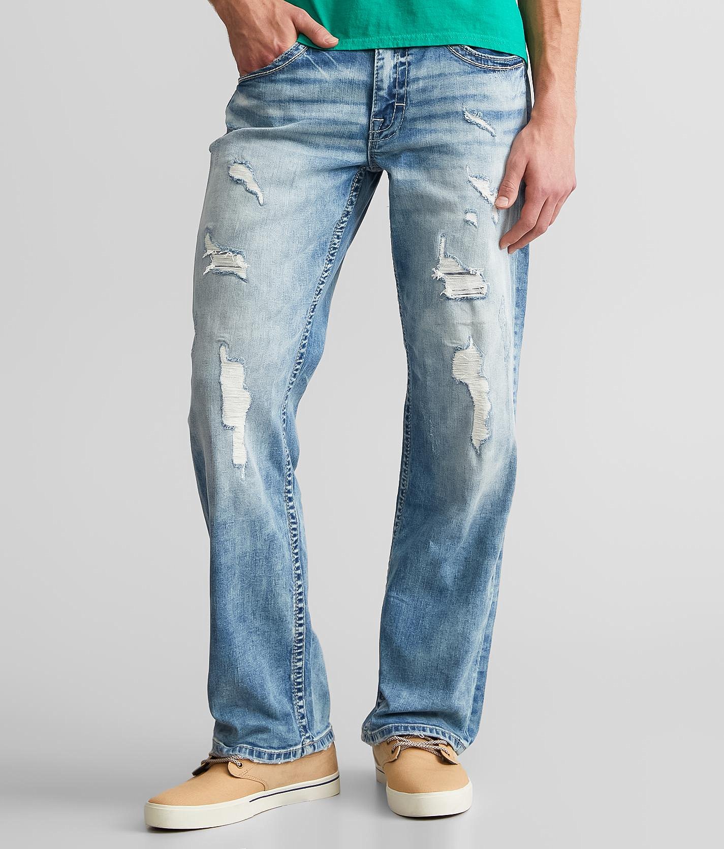 BKE Jake Boot Stretch Jean - Men's Jeans in Applewood