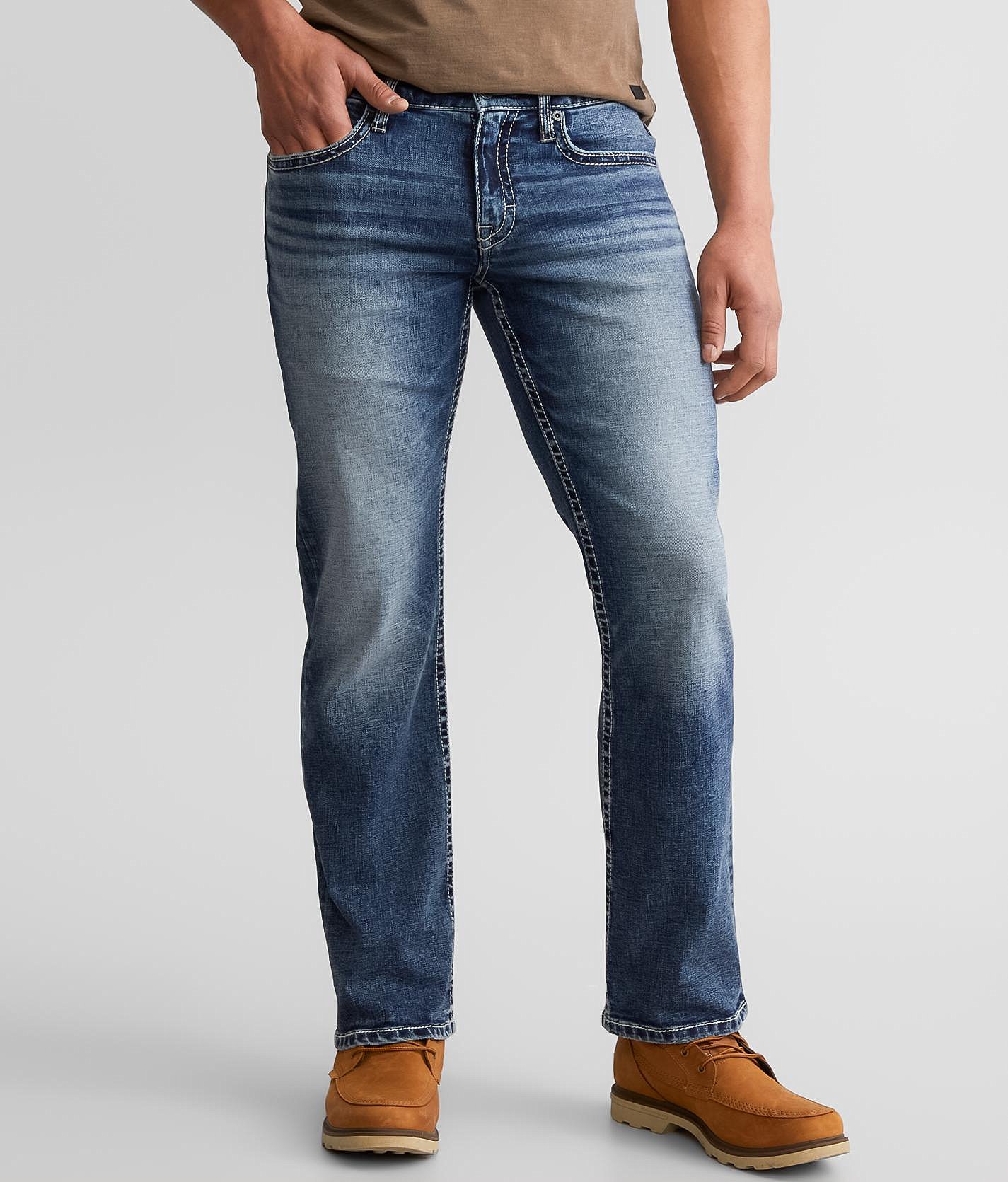 BKE Jake Boot Stretch Jean - Men's Jeans in Sawmill