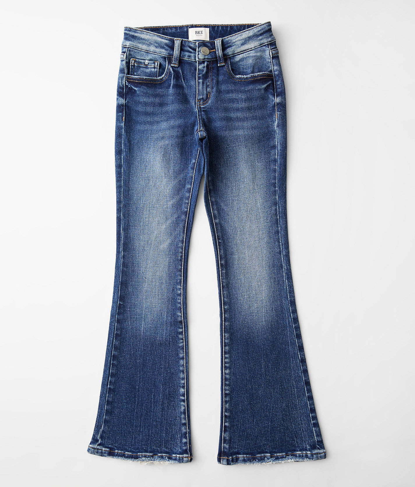 Girls - BKE Mid-Rise Boot Stretch Jean - Girl's Jeans in Burck