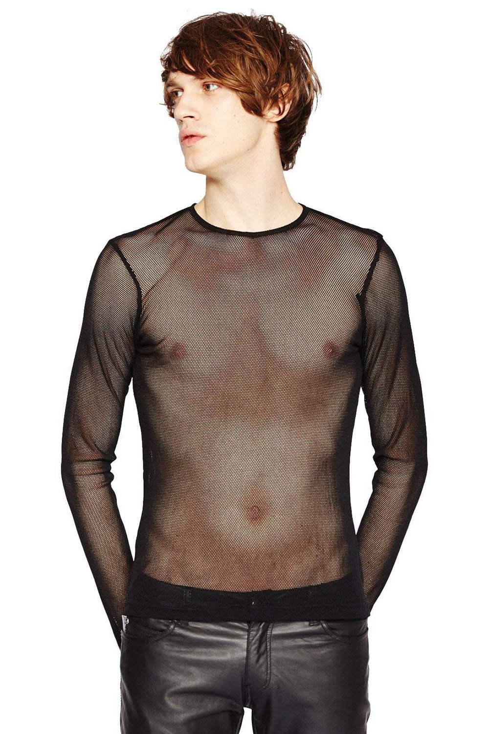 Tripp Fishnet Shirt [Black]