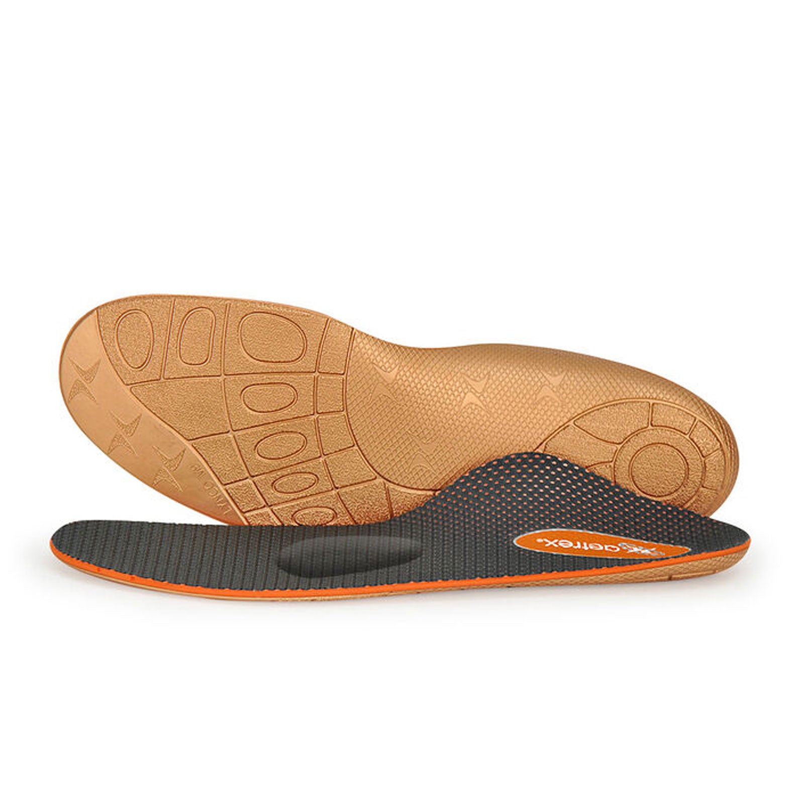 Aetrex Train Cupped Orthotic with Met Support (Men) - Orange