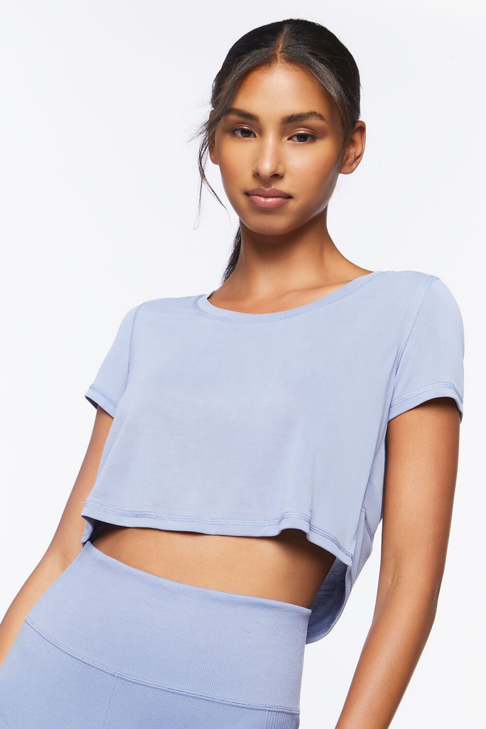 Active Boxy Cropped Tee