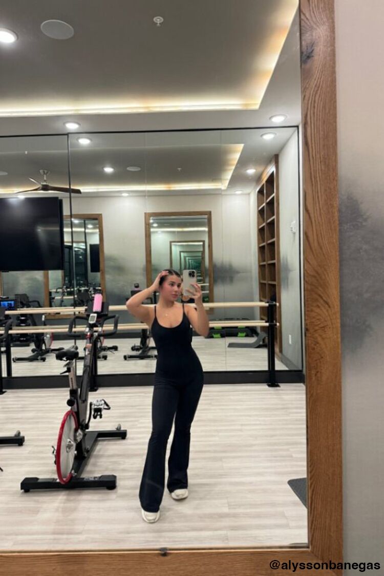 Active Flare-Leg Cami Jumpsuit