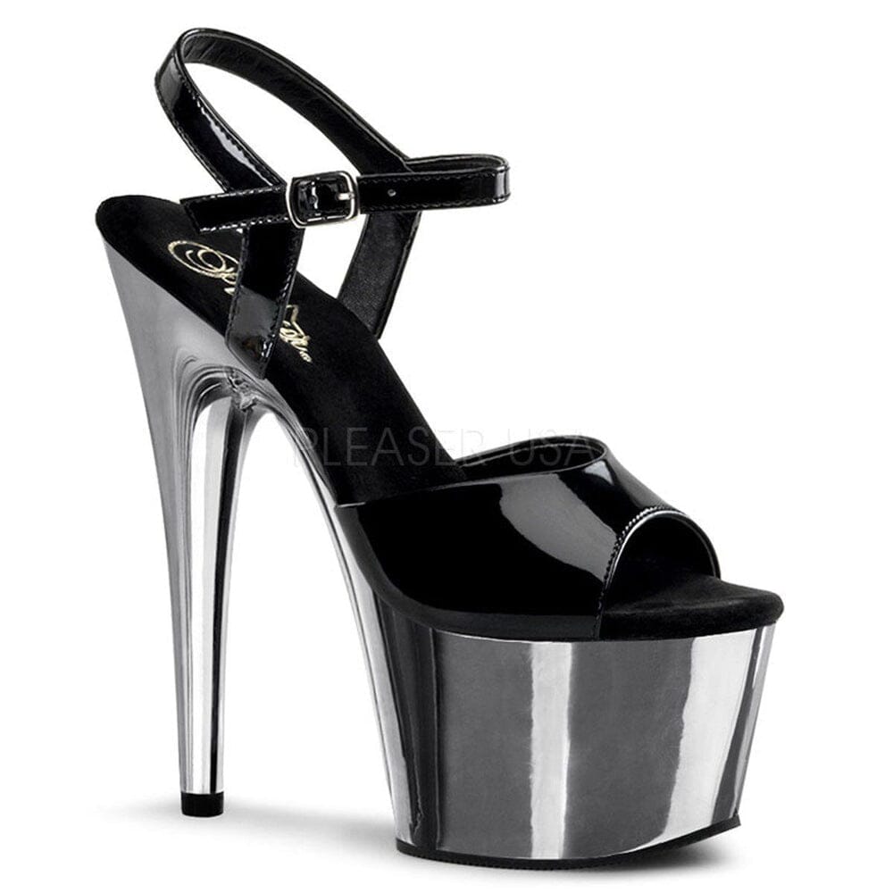 SS-ADORE-709 Platform Sandal  | Black Patent