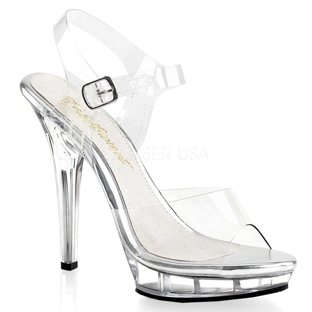 SS- LIP-108 Sandal | Clear Vinyl