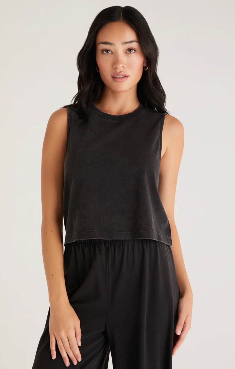 Zsup Sloane Jersey Tank-Blk