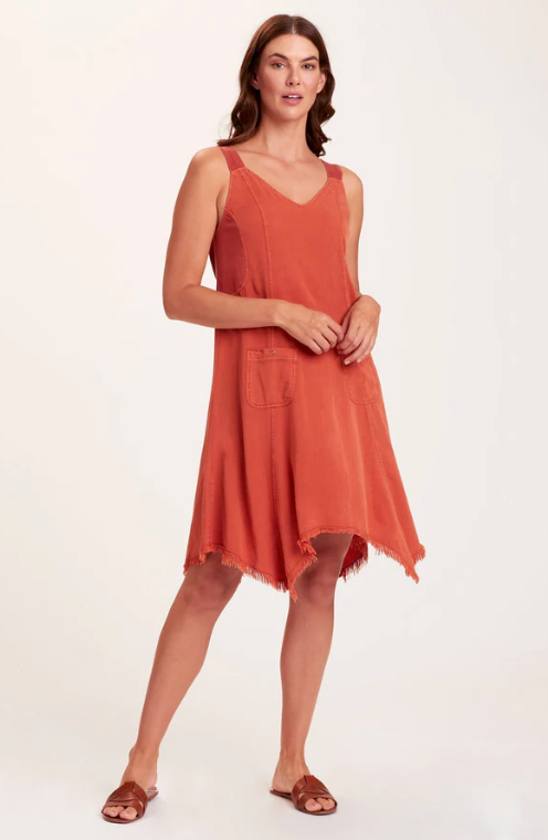 XCVI Arcite Tank Dress-Sunbaked