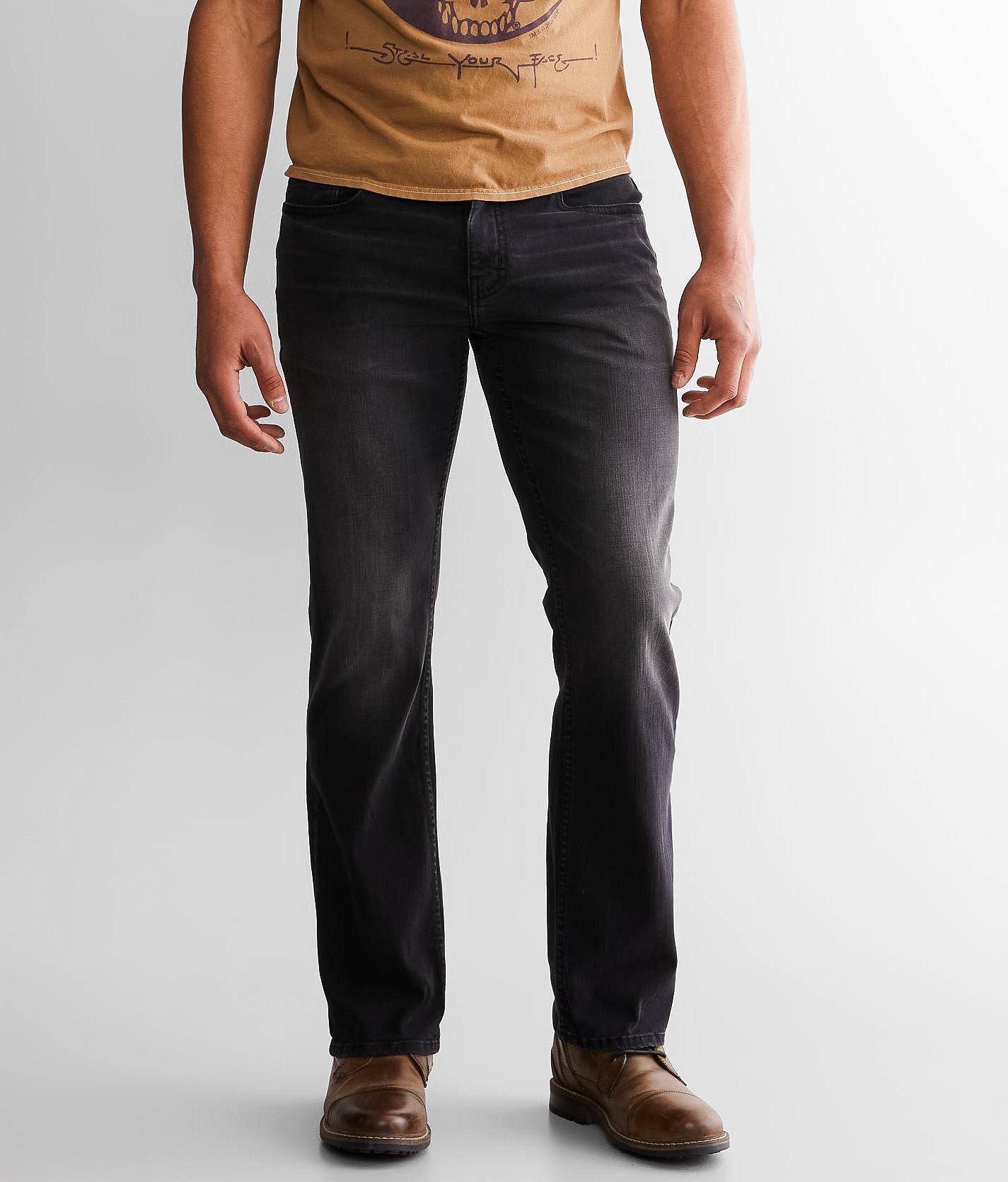 BKE Aiden Boot Stretch Jean - Men's Jeans in Washed Black