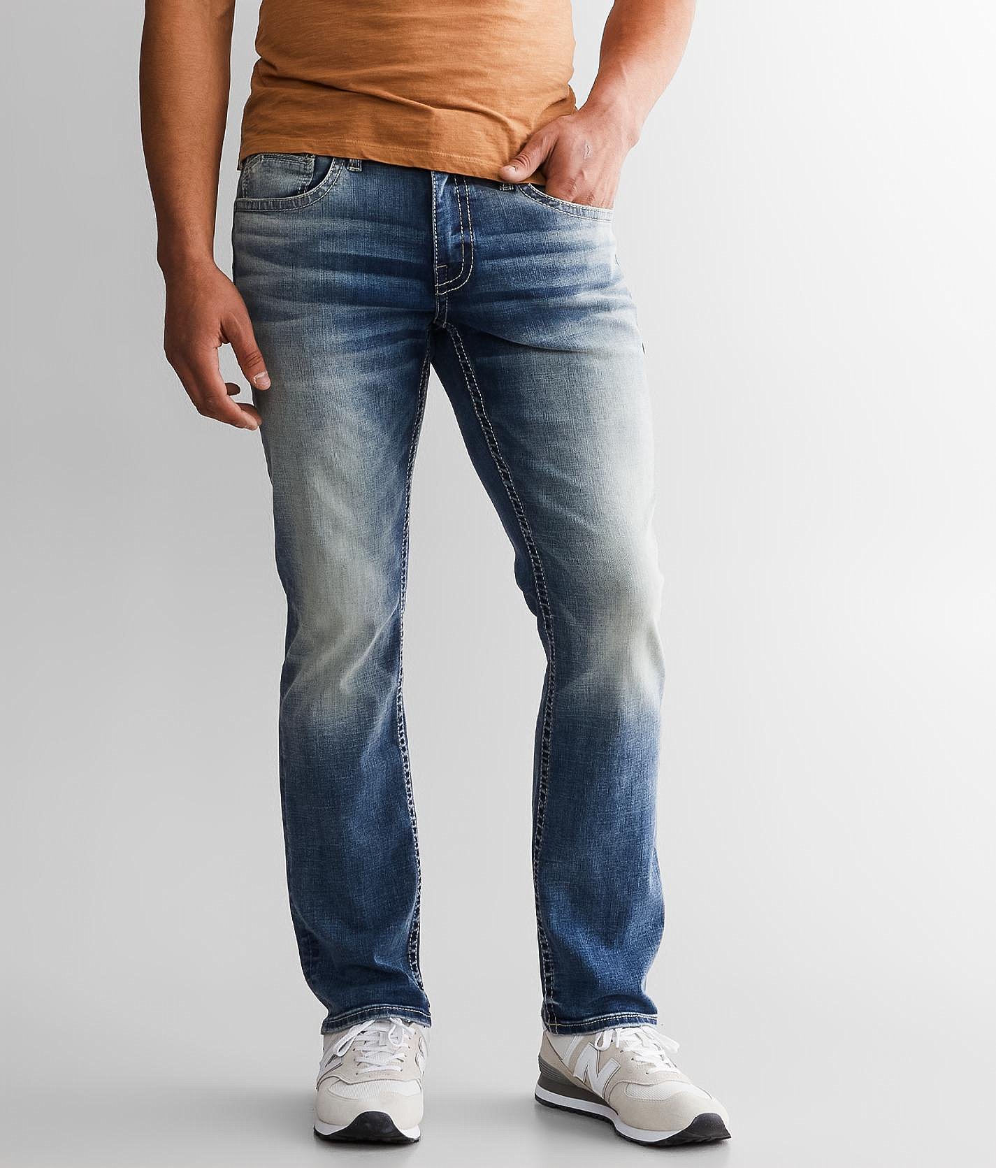 BKE Jake Straight Stretch Jean - Men's Jeans in Borne