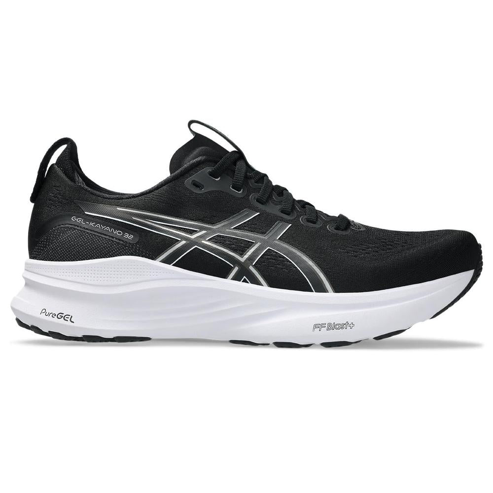 ASCIS Kayano 32 | Black/White | Men's High Cushion Stability Shoe