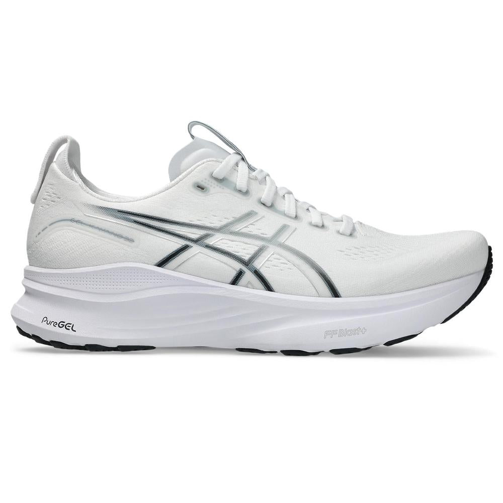ASCIS Kayano 32 | White/Pure Silver | Men's High Cushion Stability Shoe