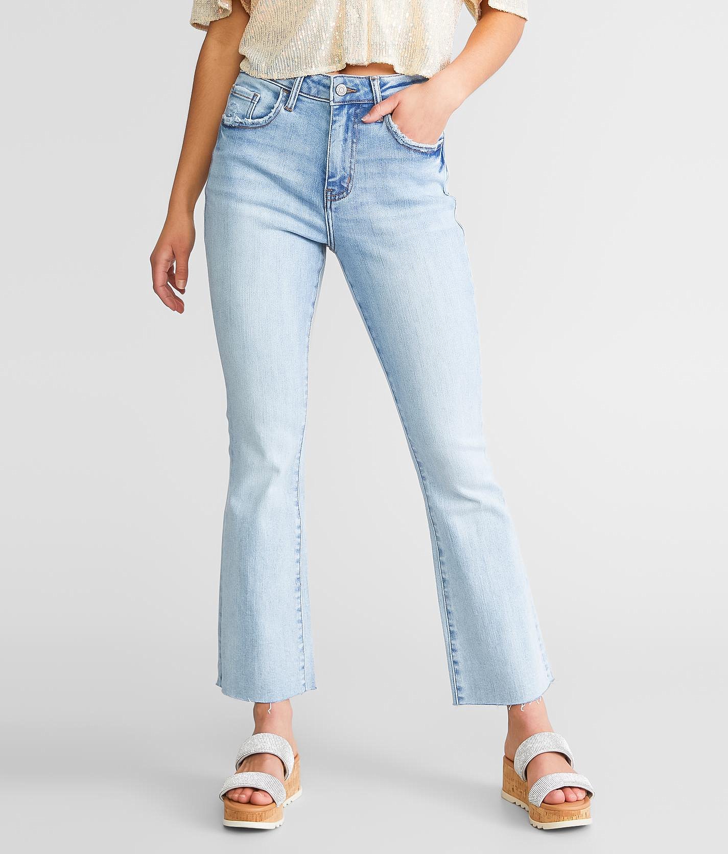 Willow & Root The Cropped Flare Out Jean - Women's Jeans in Clivia