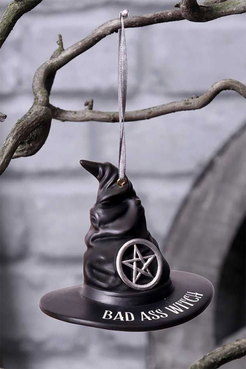 Bad Ass Witch Hanging Ornament