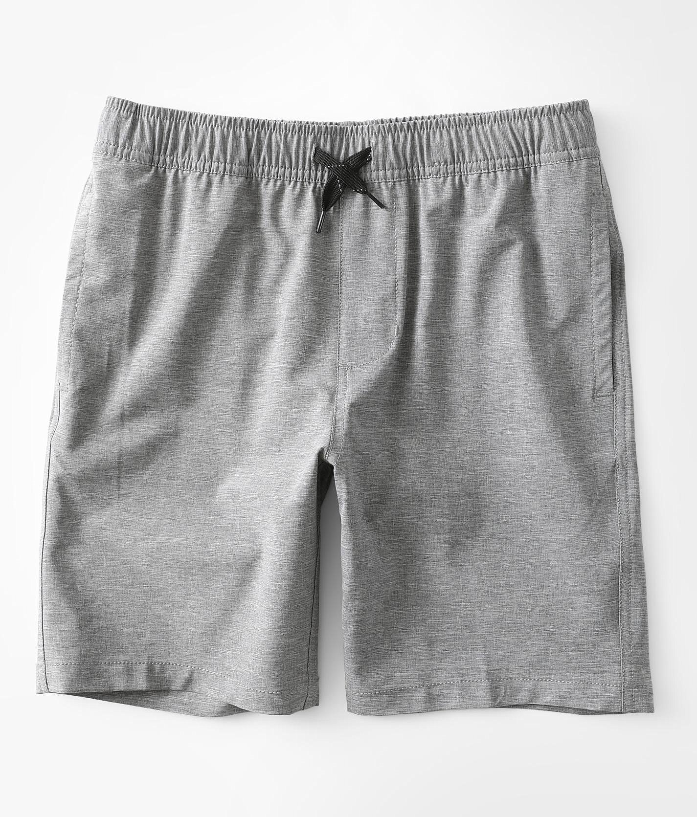 Boys - Departwest Magic Print Stretch Swim Trunks - Boy's Swimwear in Charcoal Black