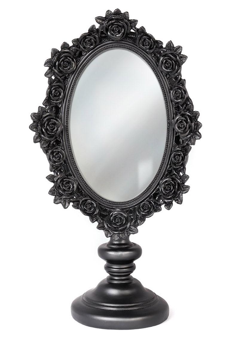 Black Rose Dressing Table Mirror