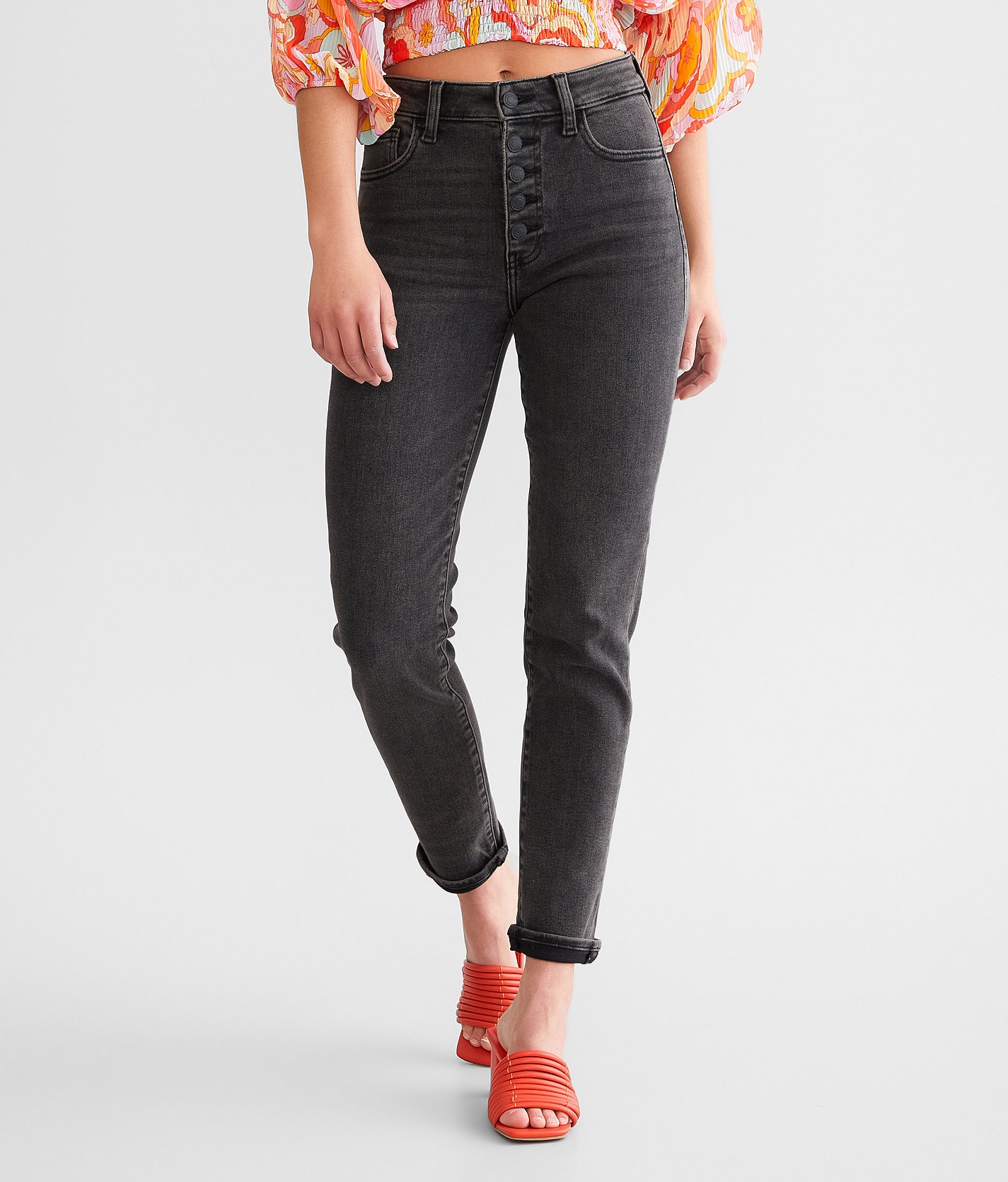 Willow & Root The Mom Jean - Women's Jeans in Clay