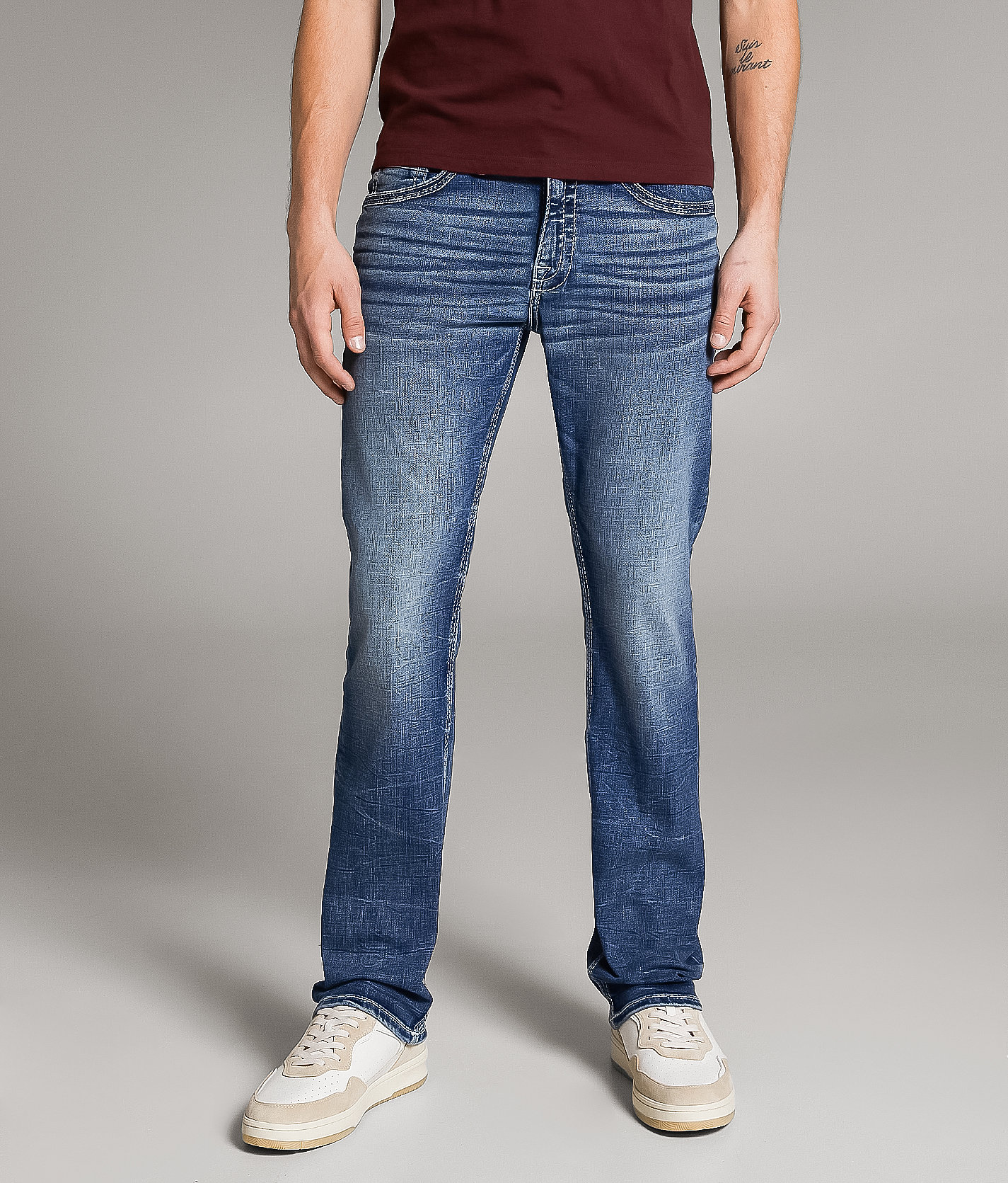 BKE Jake Straight Stretch Jean - Men's Jeans in Brendan