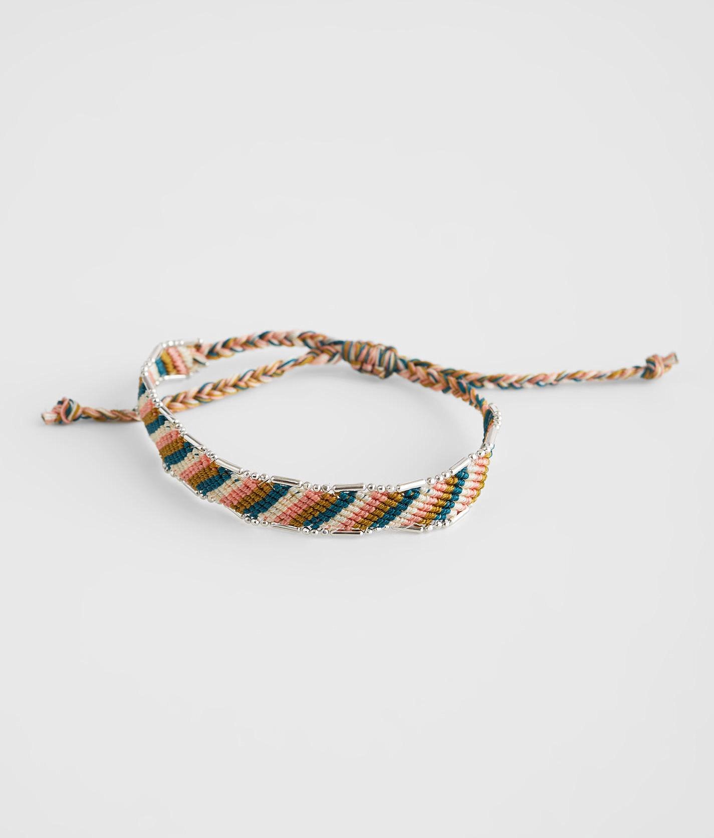 BKE Woven Bead Slider Bracelet - Women's Jewelry in Assorted Multi