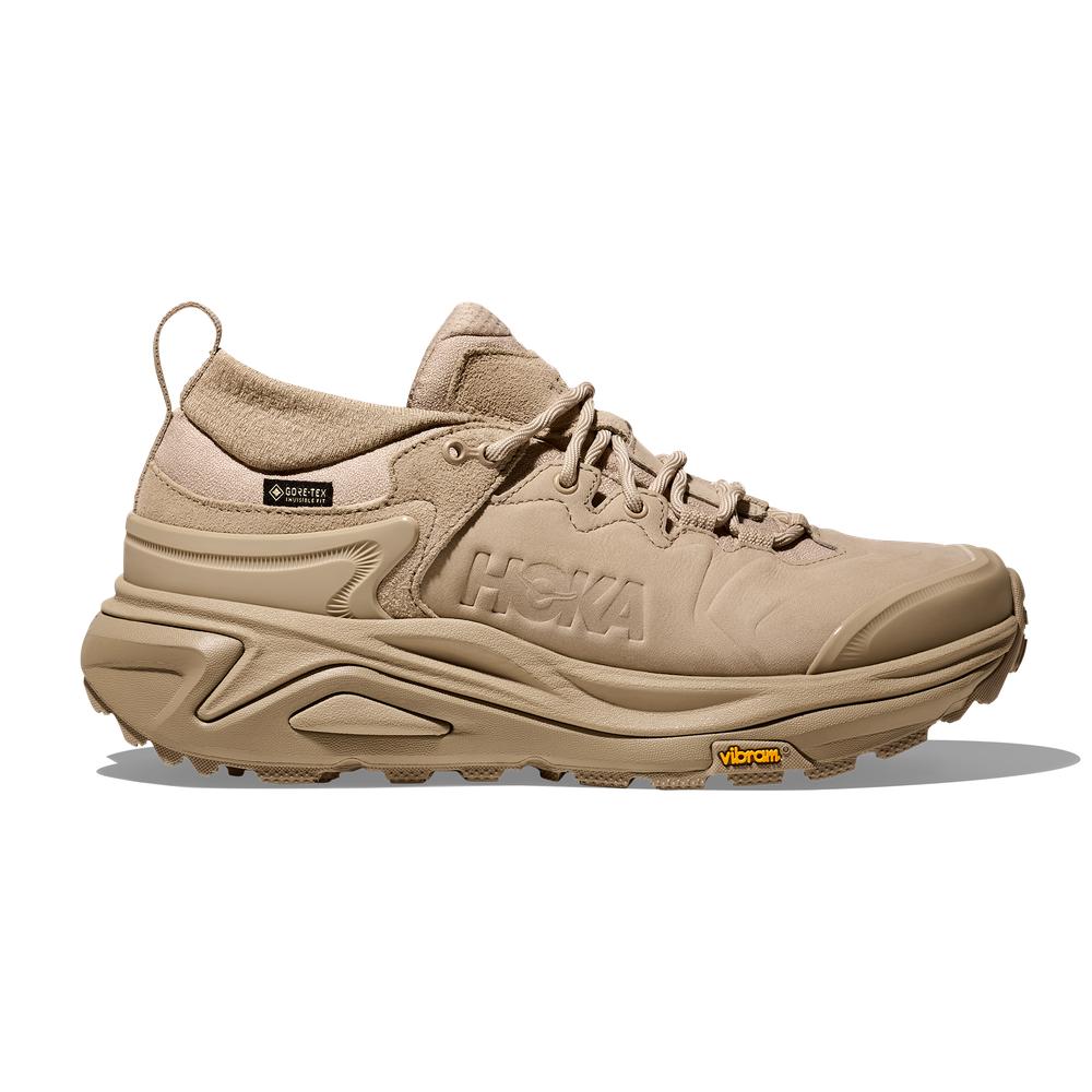 Hoka Kaha 3 Low GTX | Raw Linen/Oat Milk | Men's Waterproof Hiking Shoe