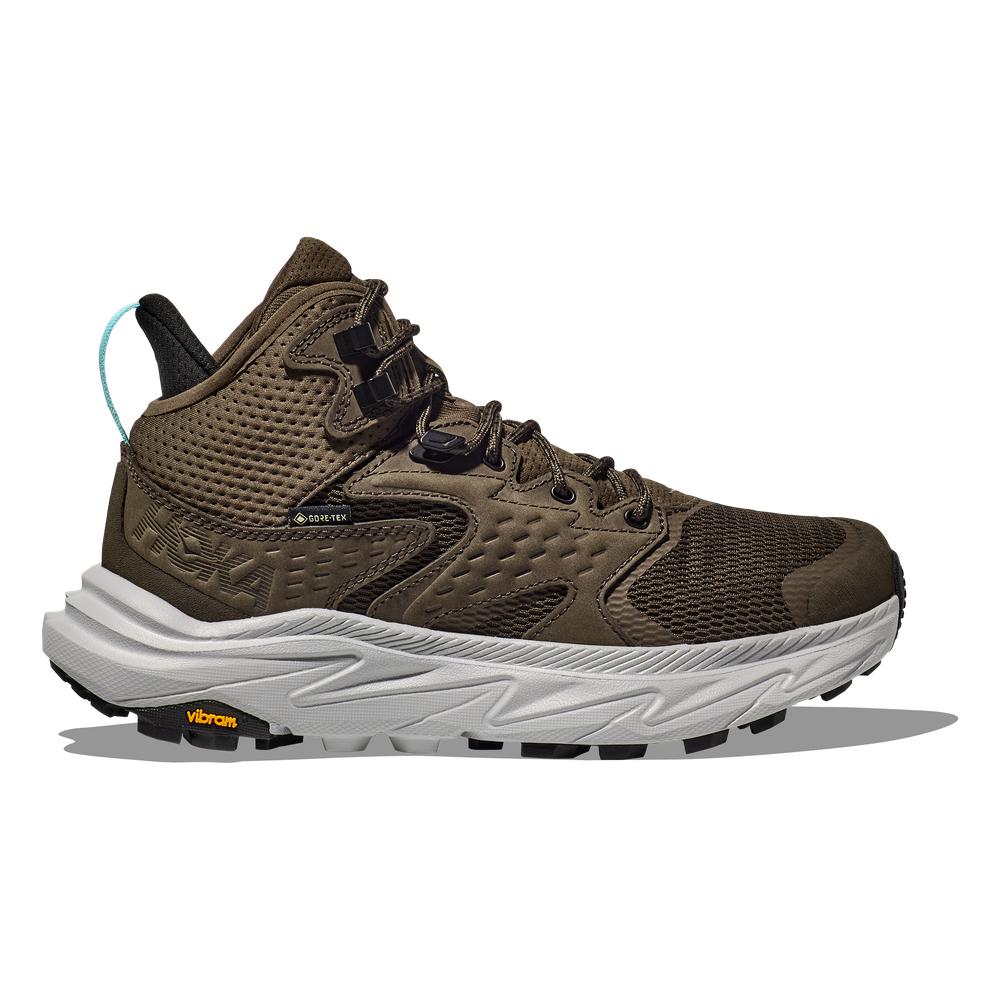HOKA Anacapa 2 Mid GTX | Deep Umber/Star Dust| Women's Waterproof Hiking Boot