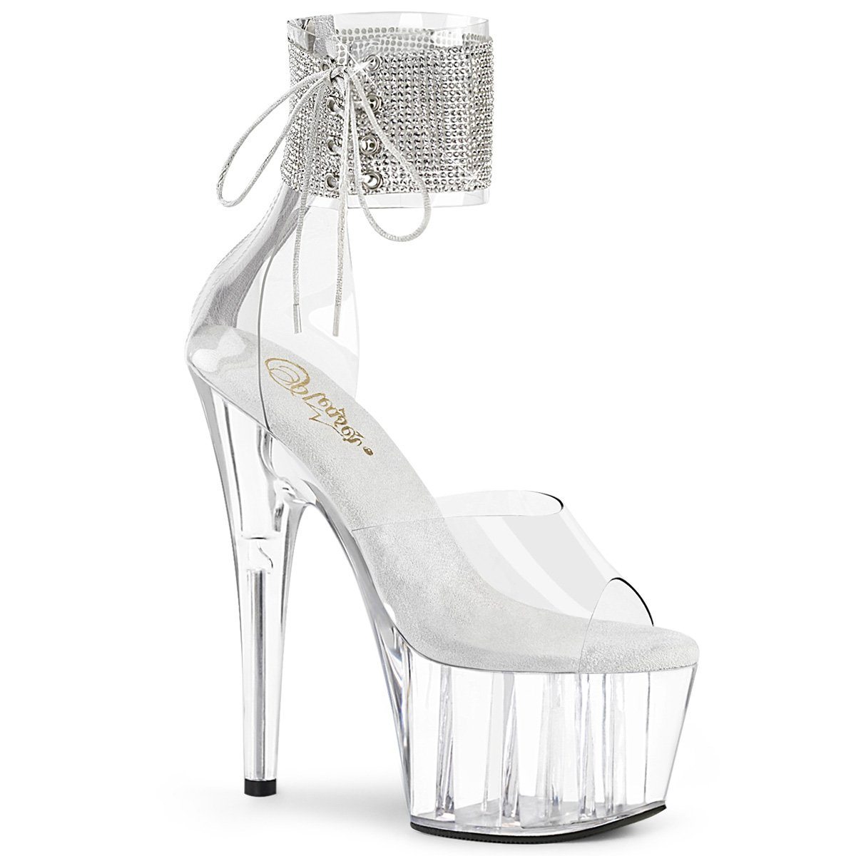 SS-ADORE-724RS Exotic Sandal | Clear Vinyl